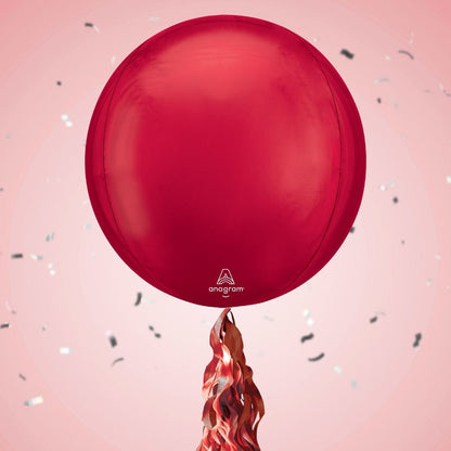 Floating Classic Red Balloon In A Box With Tail Surprise Gift - Personalise It!
