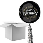 Floating Better With Age Birthday Balloon In A Box With Tail Surprise Gift - Personalise It!