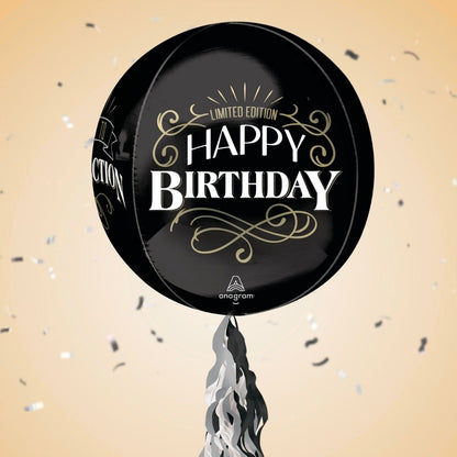 Floating Better With Age Birthday Balloon In A Box With Tail Surprise Gift - Personalise It!