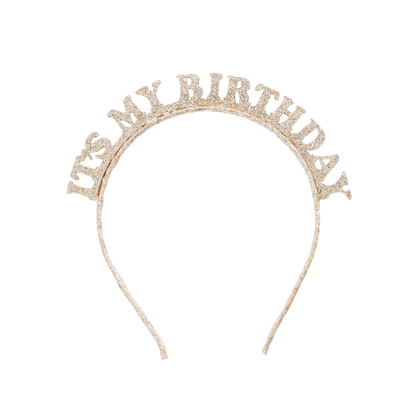 Hootyballoo Gold 'It's My Birthday' Party Headband Birthday Party Hat Partyware