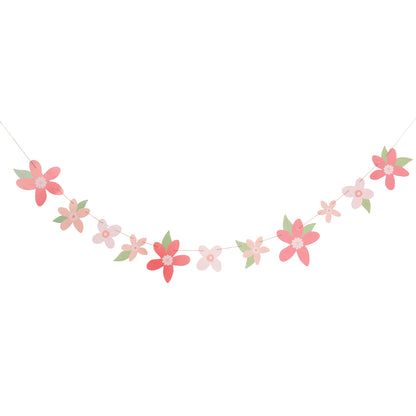 Hootyballoo Flower Garland Decoration 2M Long Party Decoration Banner Partyware