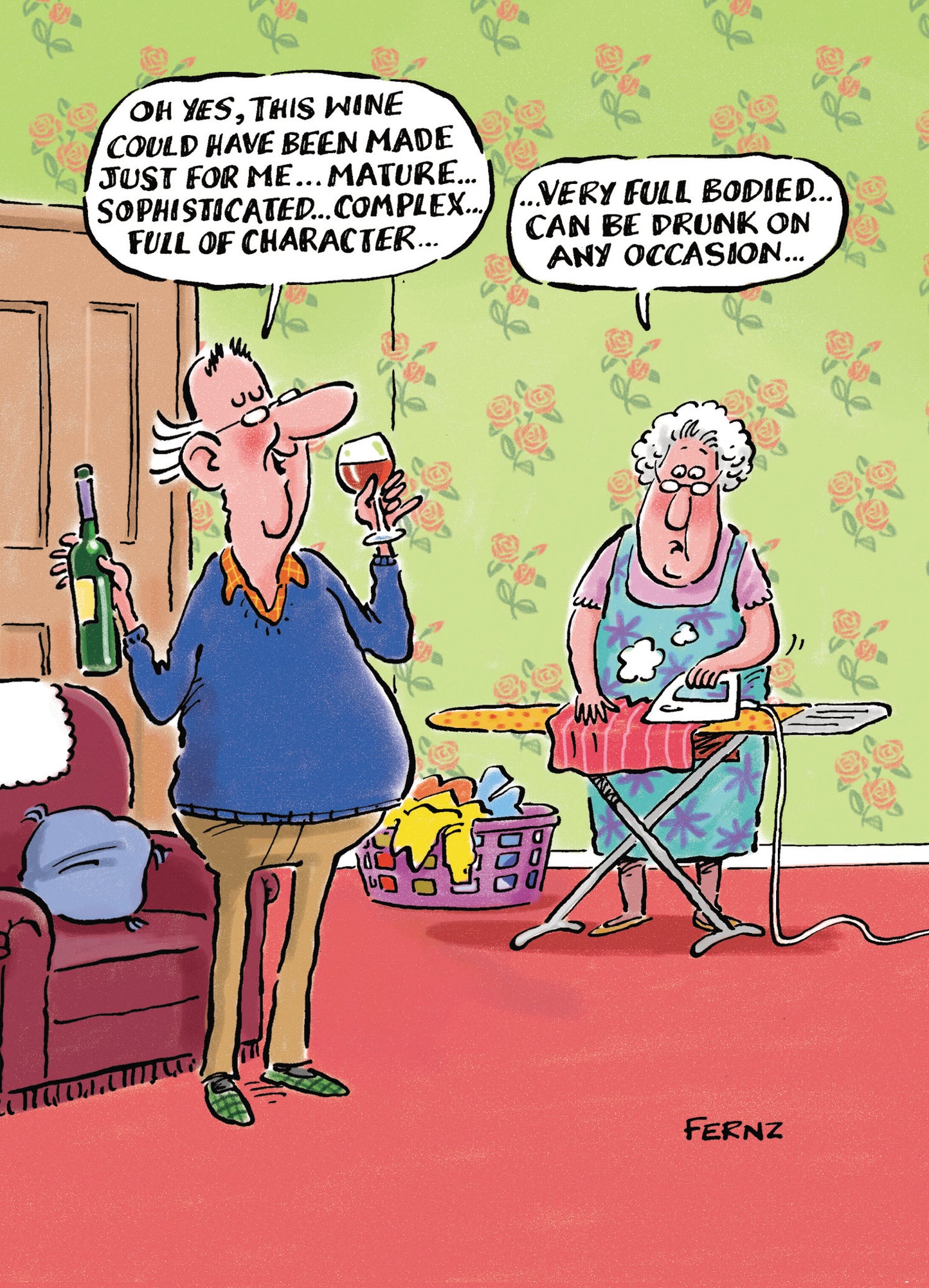 Aged To Perfection Drunk On Any Occasion Funny Birthday Card