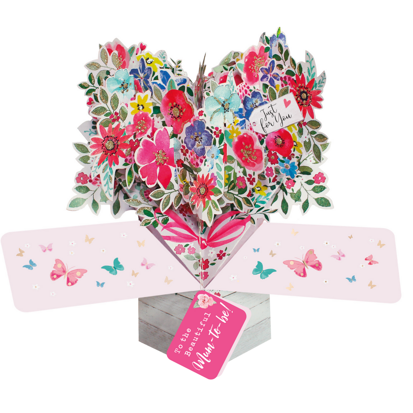 Just For You Bouquet Pop Up Greeting Card Choice Of Cards