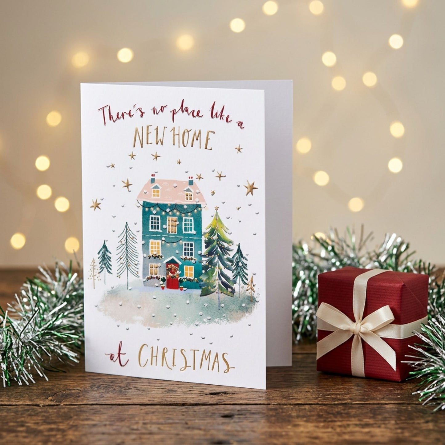 No Place Like A New Home Curious Inksmith Christmas Card