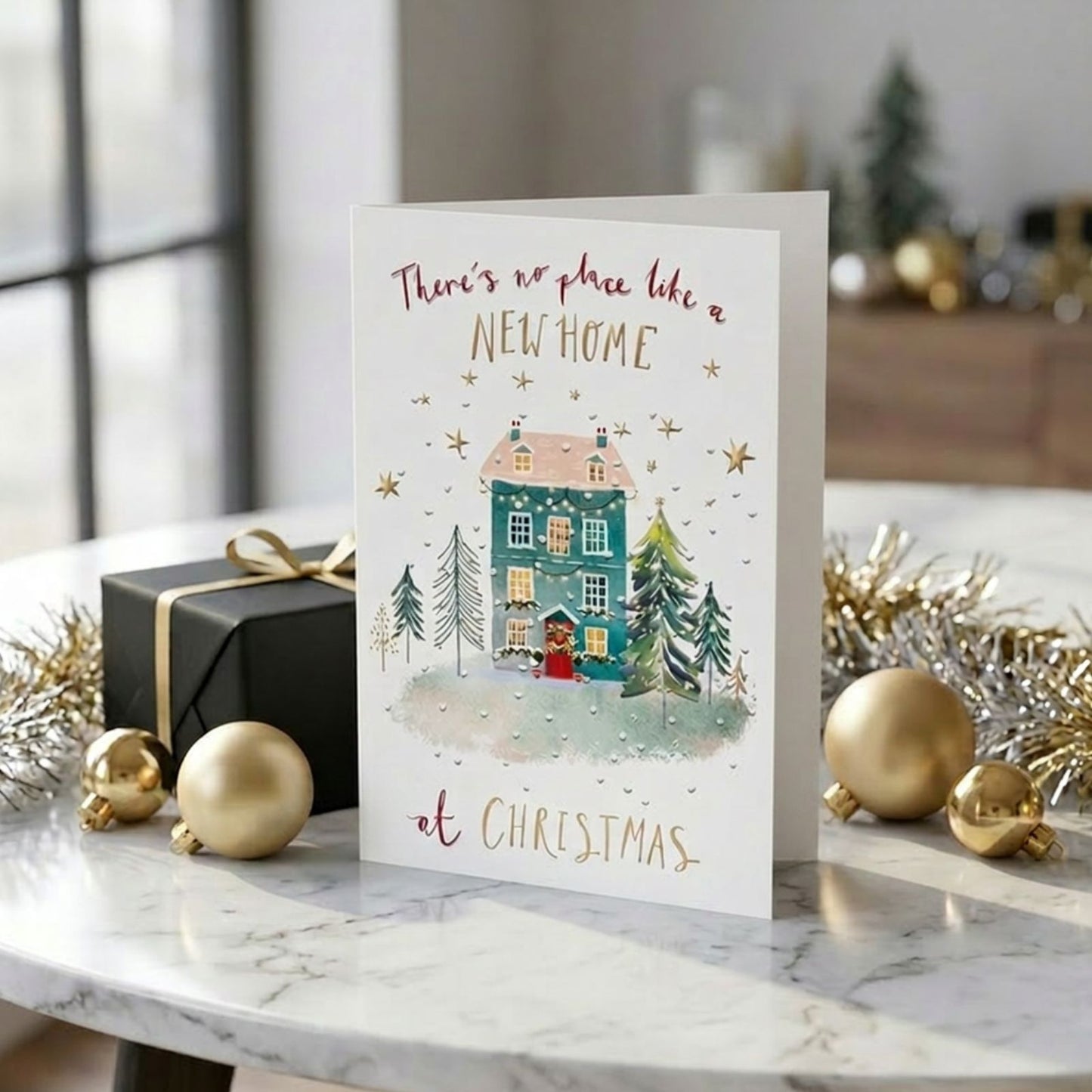 No Place Like A New Home Curious Inksmith Christmas Card