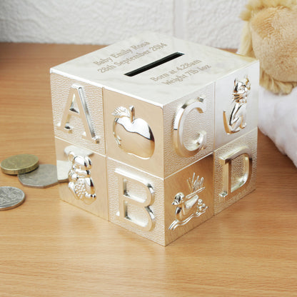 Personalised ABC Money Box - Personalise It!