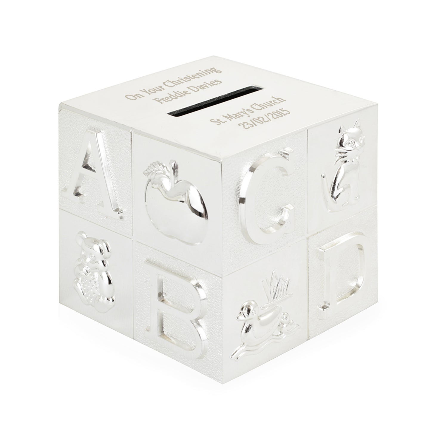 Personalised ABC Money Box - Personalise It!