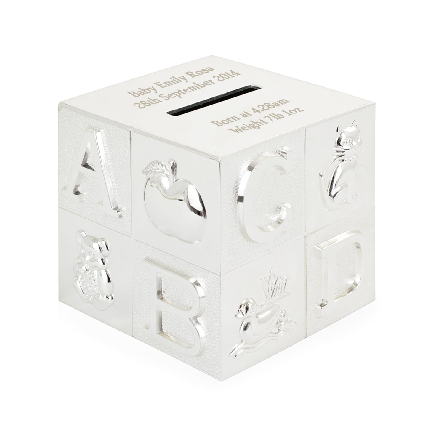 Personalised ABC Money Box - Personalise It!