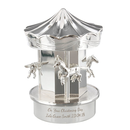 Personalised Carousel Money Box - Personalise It!