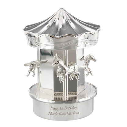 Personalised Carousel Money Box - Personalise It!