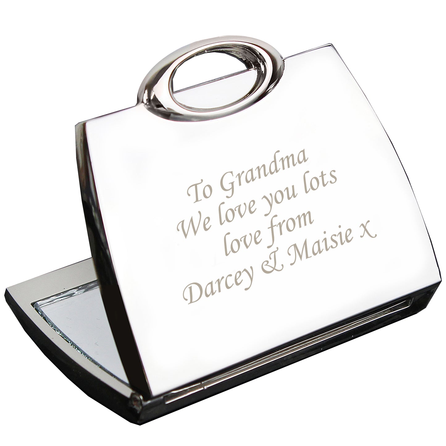 Personalised Handbag Compact Mirror - Personalise It!
