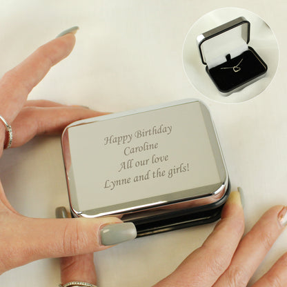 Personalised Box With Heart Necklace - Personalise It!