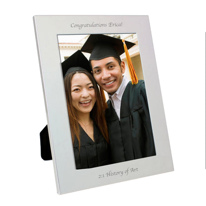 Personalised Silver 5x7 Photo Frame - Personalise It!