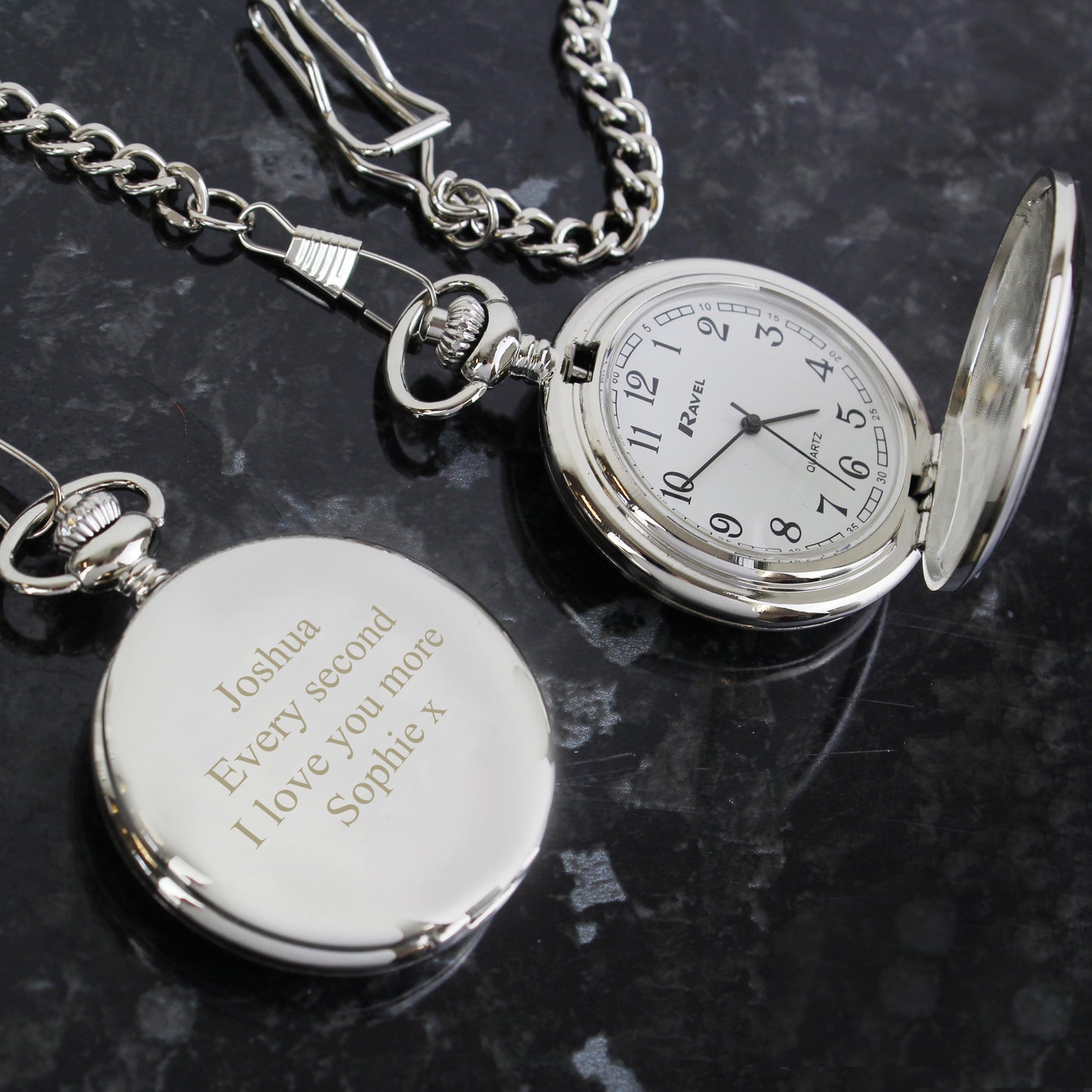 Personalised Formal Pocket Fob Watch - Personalise It!
