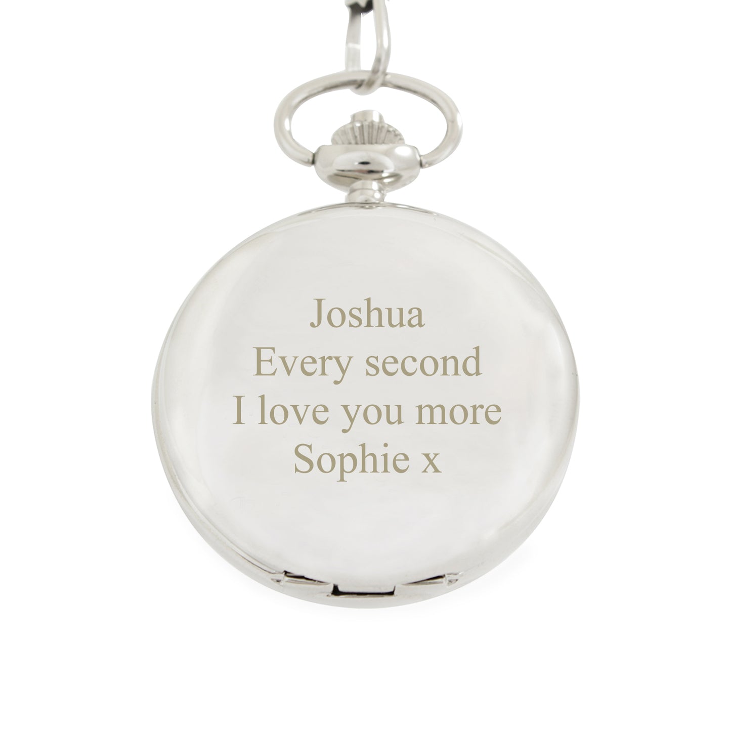 Personalised Formal Pocket Fob Watch - Personalise It!