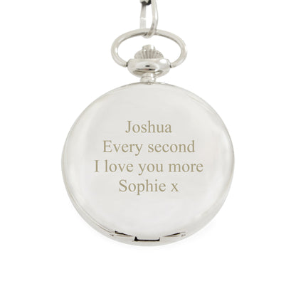 Personalised Formal Pocket Fob Watch - Personalise It!