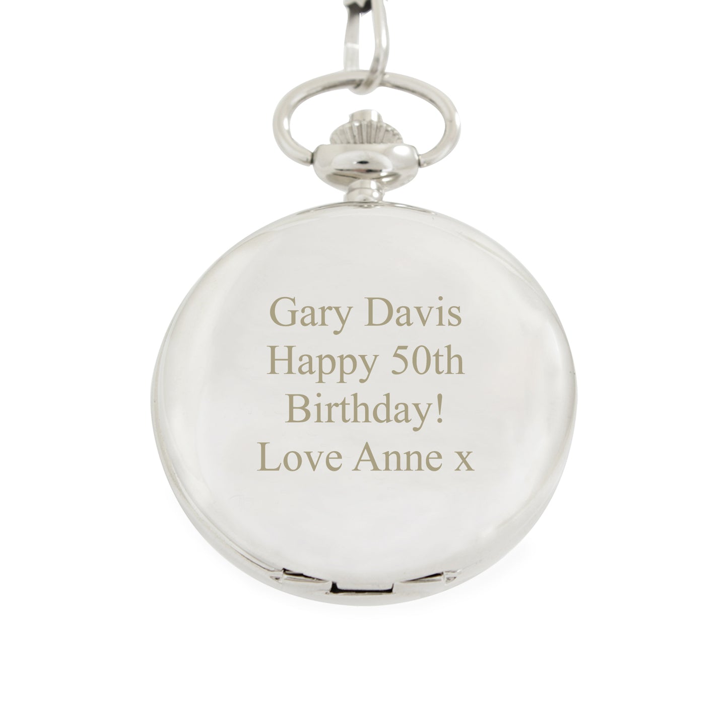 Personalised Formal Pocket Fob Watch - Personalise It!