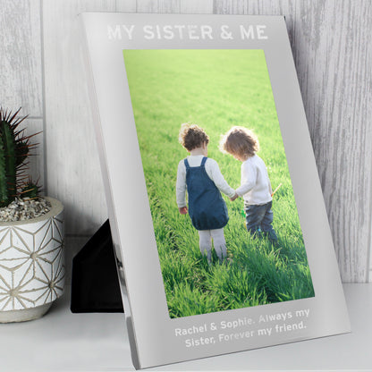 Personalised & Me 5x7 Silver Photo Frame - Personalise It!