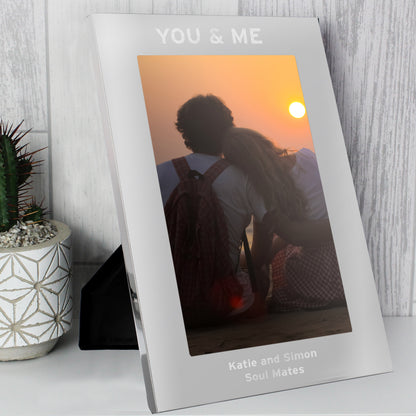 Personalised & Me 5x7 Silver Photo Frame - Personalise It!