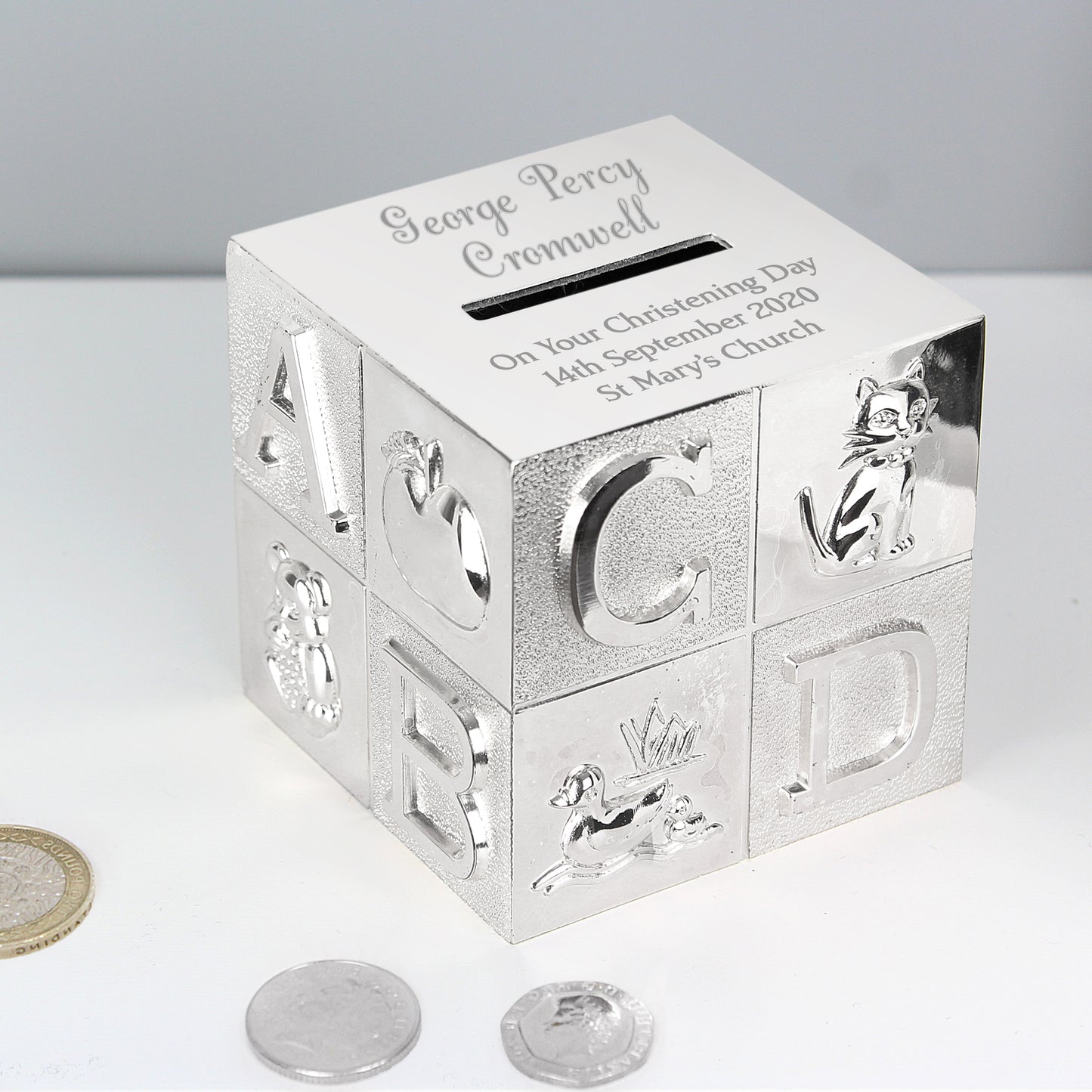 Personalised Big Name ABC Money Box - Personalise It!