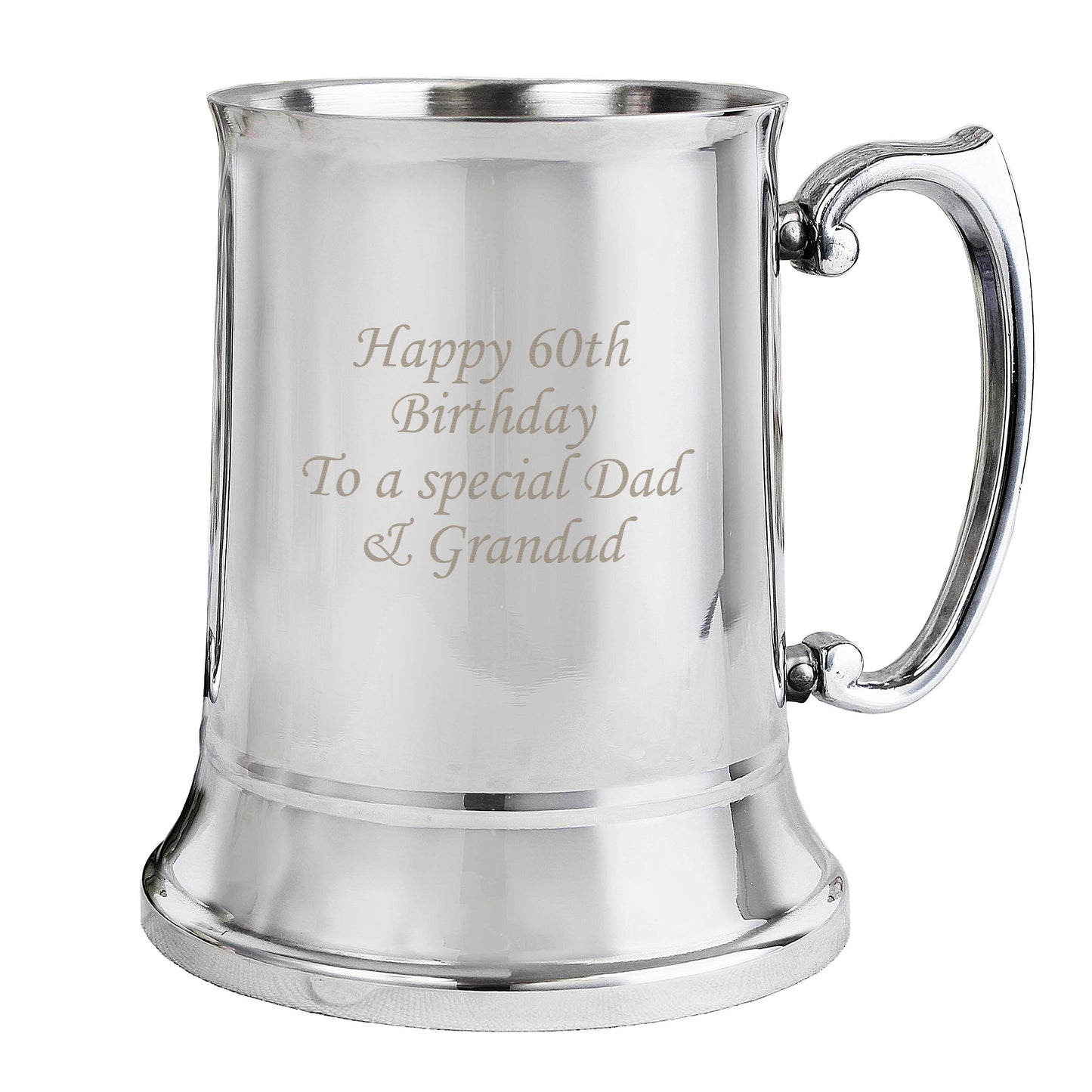 Personalised Stainless Steel Tankard - Personalise It!