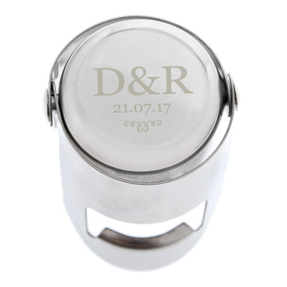 Personalised Monogram Bottle Stopper - Personalise It!
