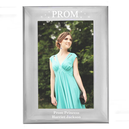 Personalised Prom Night 4x6 Silver Photo Frame - Personalise It!