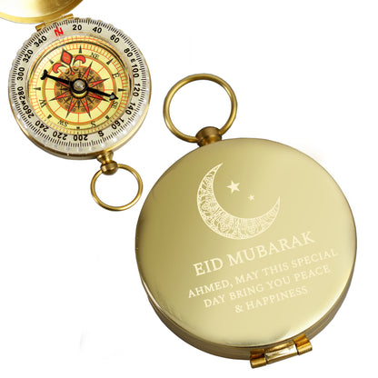 Personalised Eid Keepsake Compass - Personalise It!