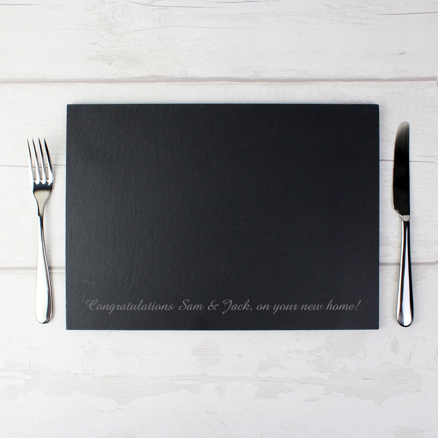 Personalised Engraved Slate Placemat - Personalise It!