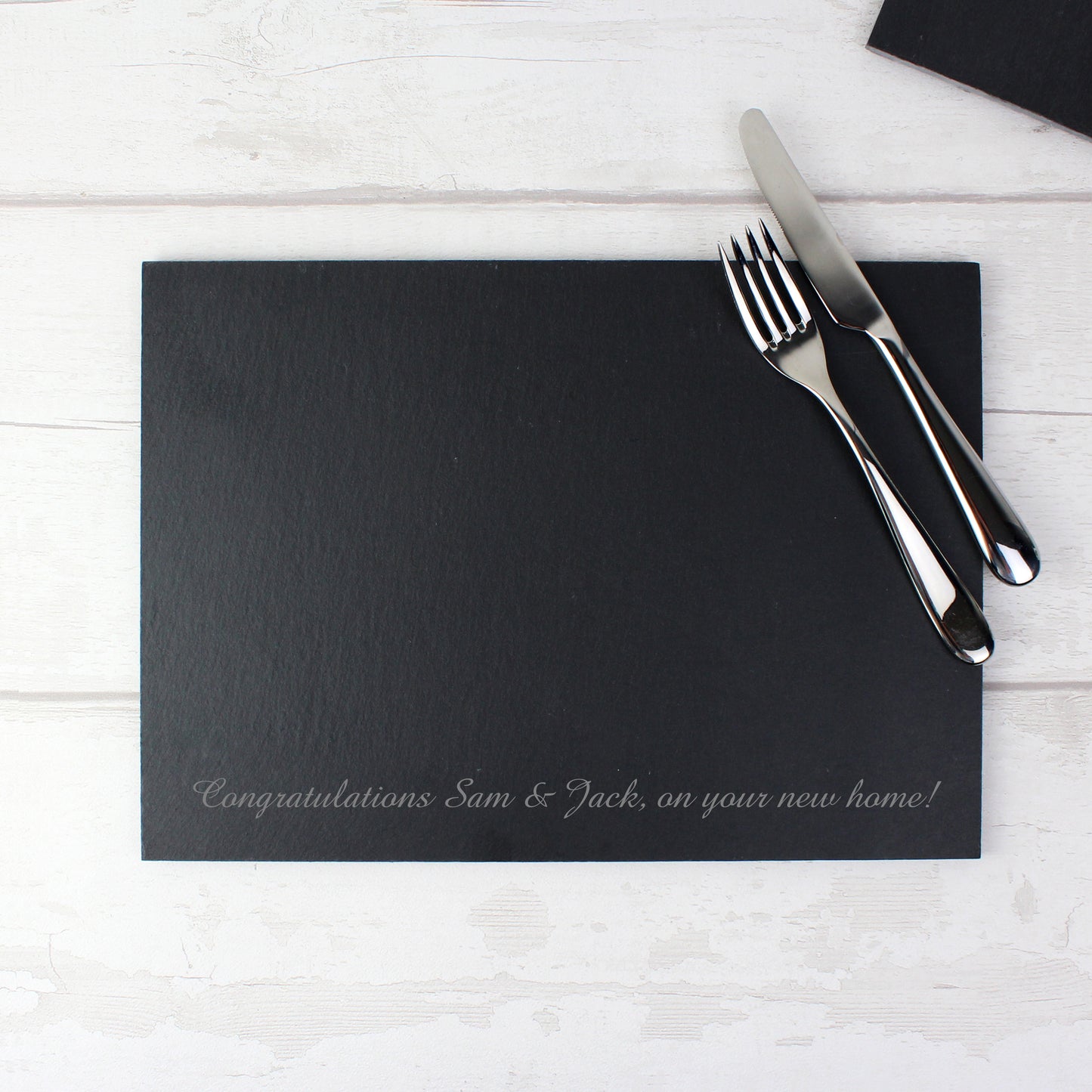 Personalised Engraved Slate Placemat - Personalise It!