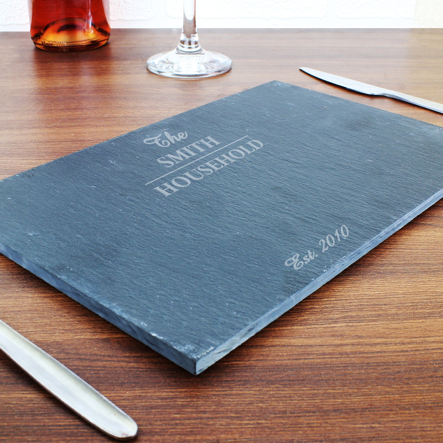 Personalised Family Slate Placemat - Personalise It!