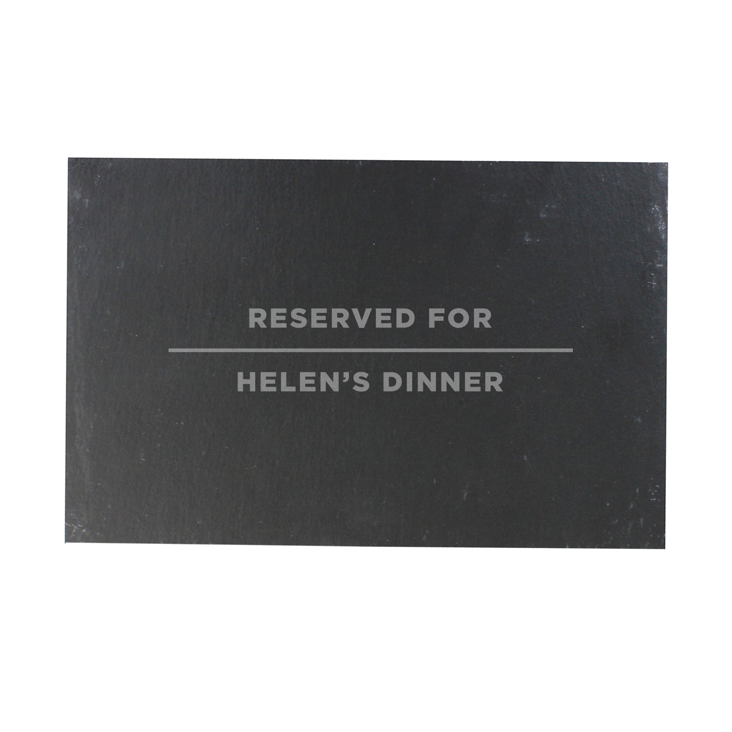Personalised Classic Slate Rectangle Placemat - Personalise It!