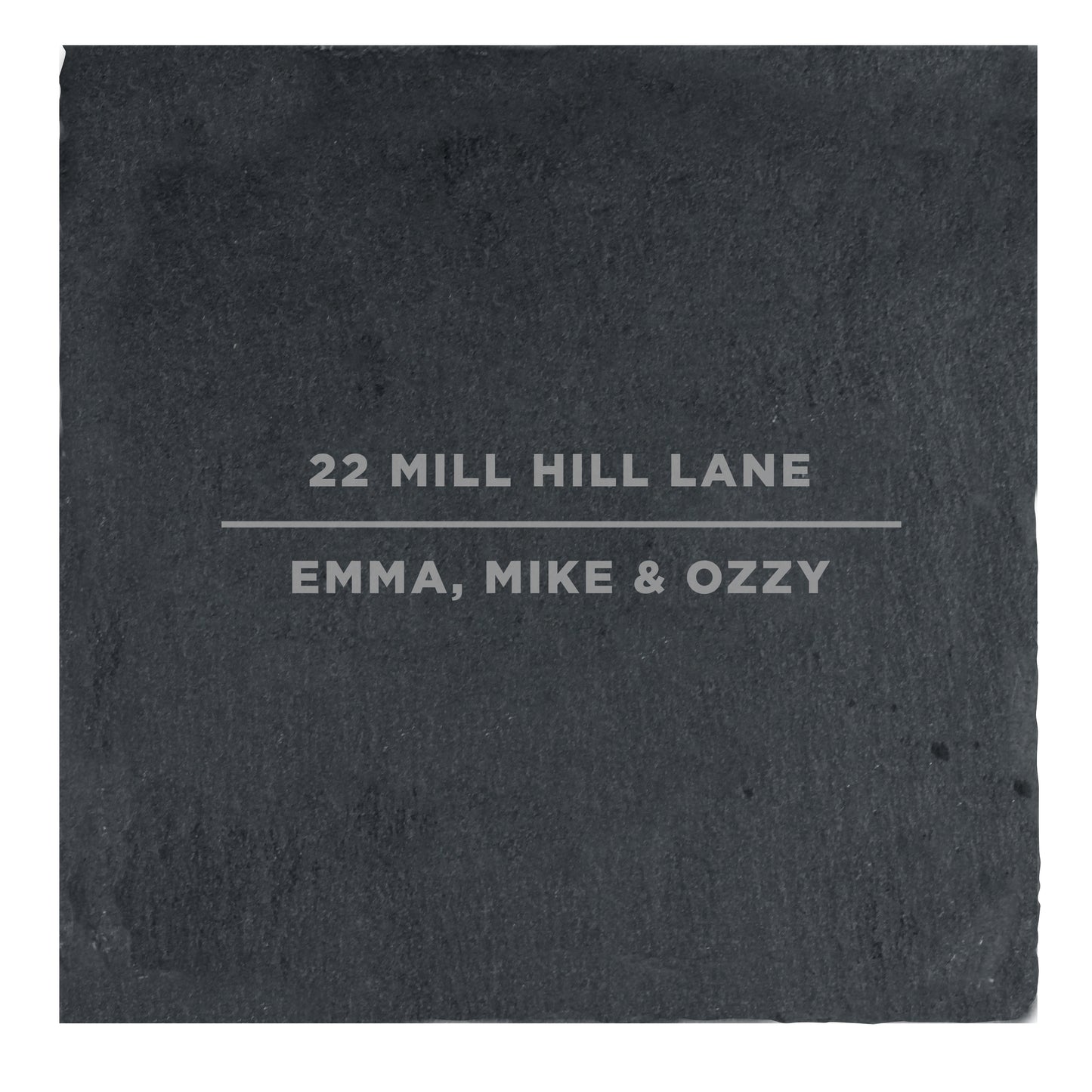 Personalised Classic Single Slate Coaster - Personalise It!