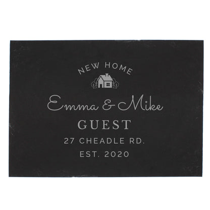Personalised New Home Slate - Personalise It!