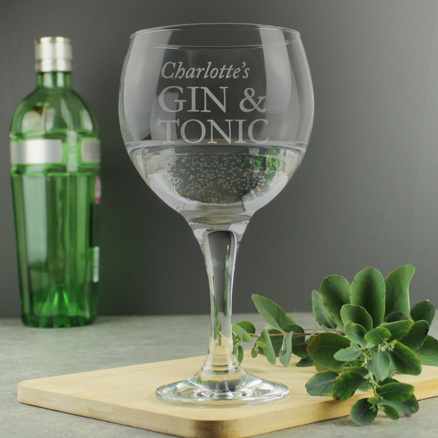 Personalised Gin & Tonic Balloon Glass - Personalise It!