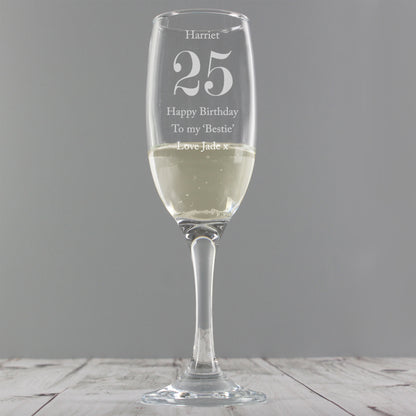 Personalised Birthday Big Age Flute - Personalise It!