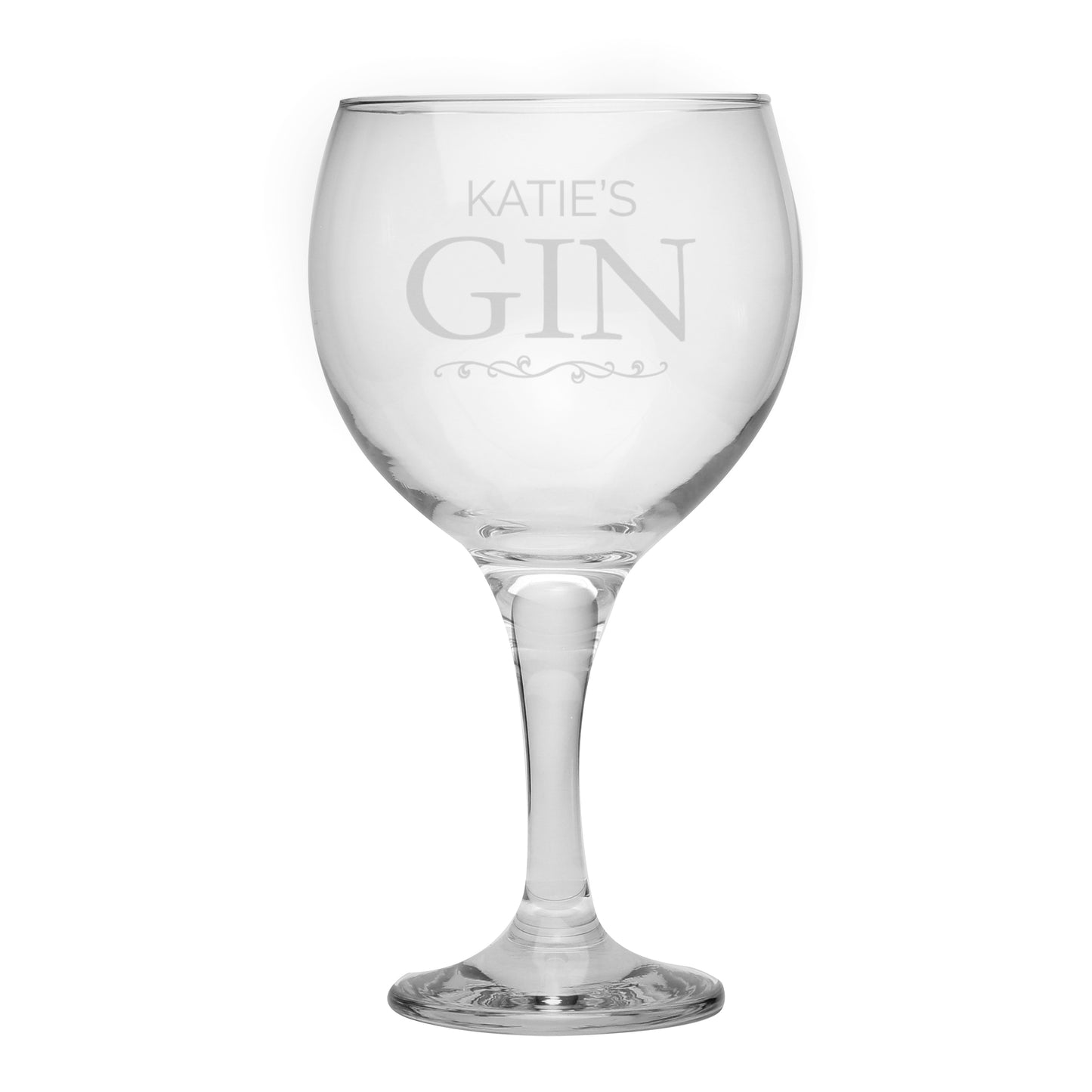 Personalised Gin Balloon Glass - Personalise It!