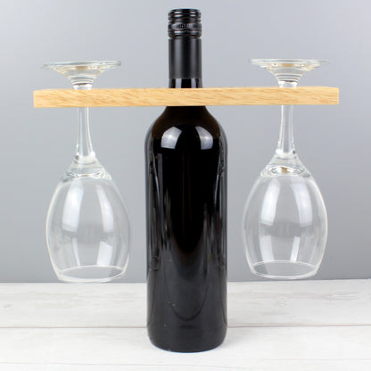 Personalised 'Wine O'clock' Wine Glass & Bottle Butler - Personalise It!