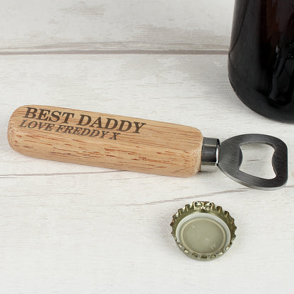 Personalised Wooden Bottle Opener - Personalise It!