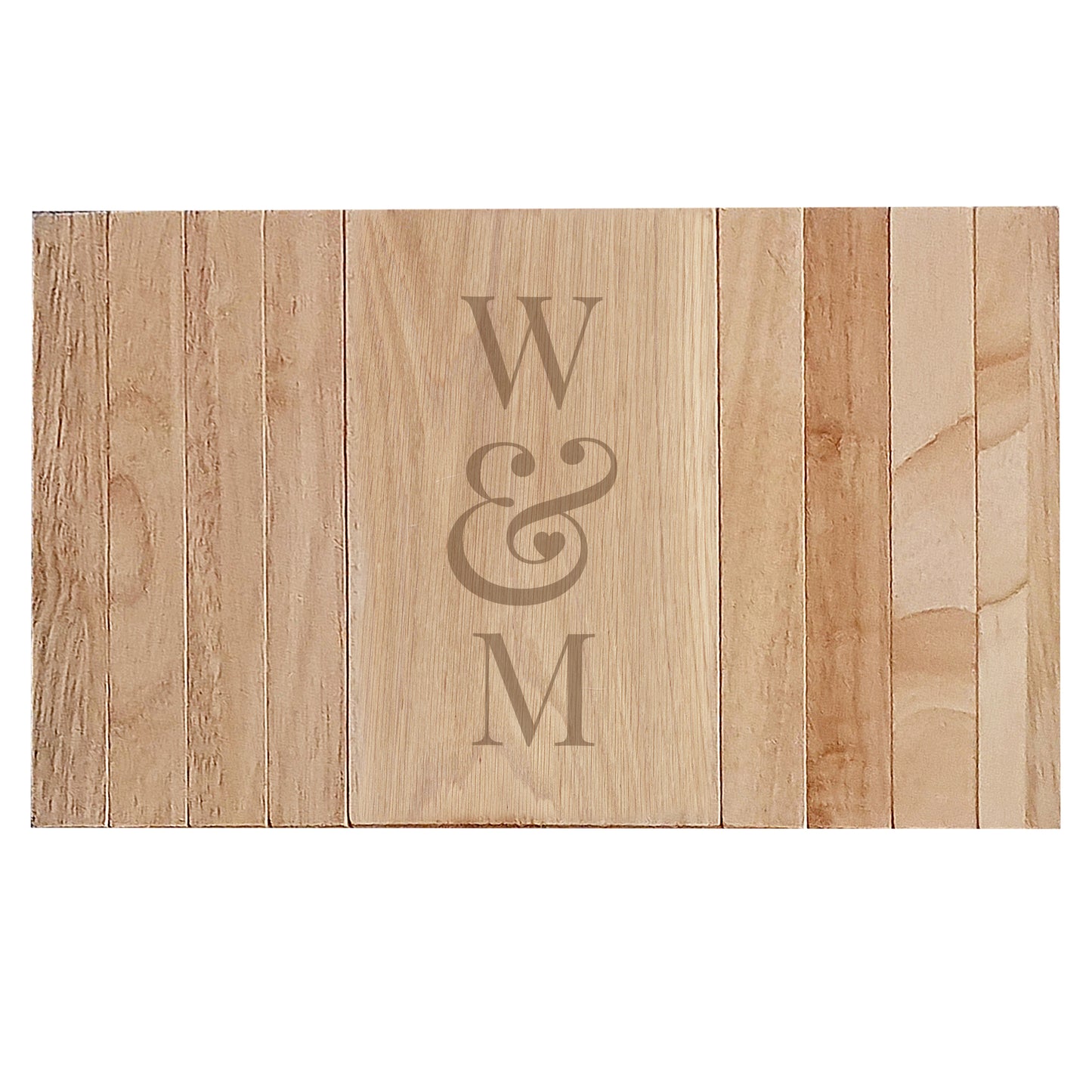 Personalised Initials Wooden Sofa Tray - Personalise It!