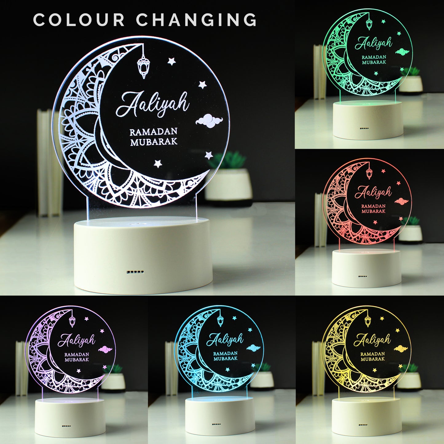 Personalised Eid and Ramadan LED Light - Personalise It!