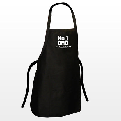 Personalised No1 Dad Apron - Personalise It!