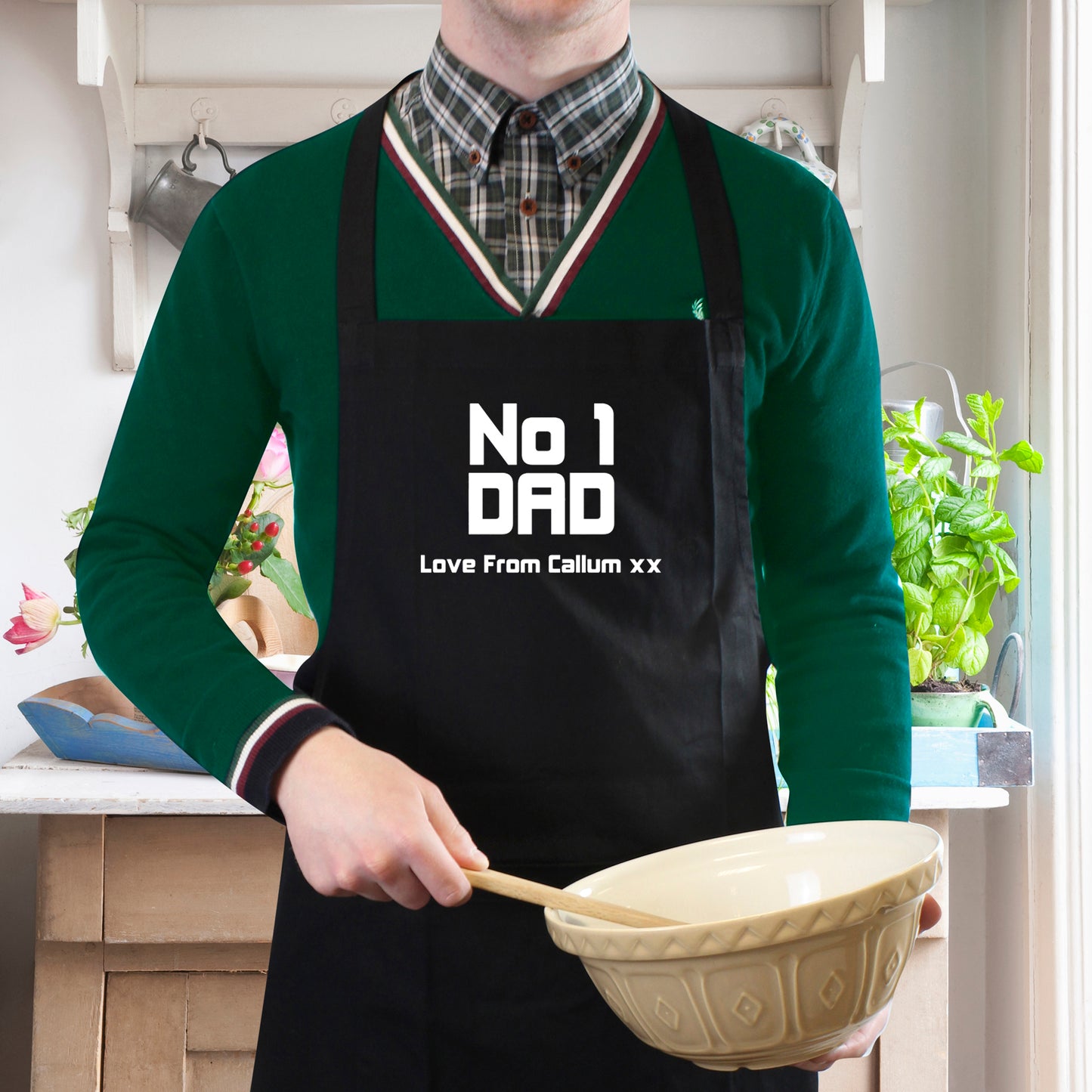 Personalised No1 Dad Apron - Personalise It!