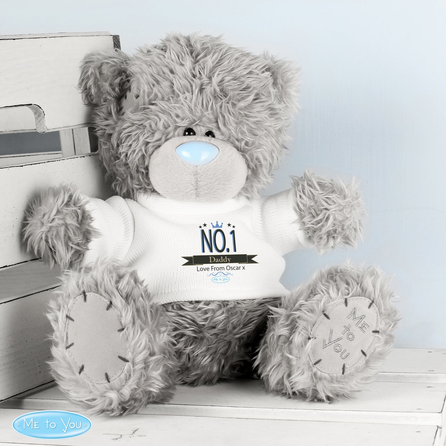 Personalised Me to You Bear 'No.1' - Personalise It!