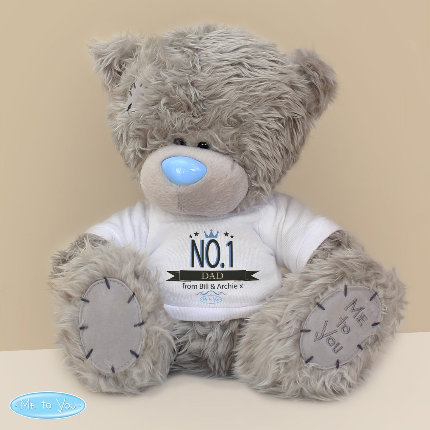 Personalised Me to You Bear 'No.1' - Personalise It!