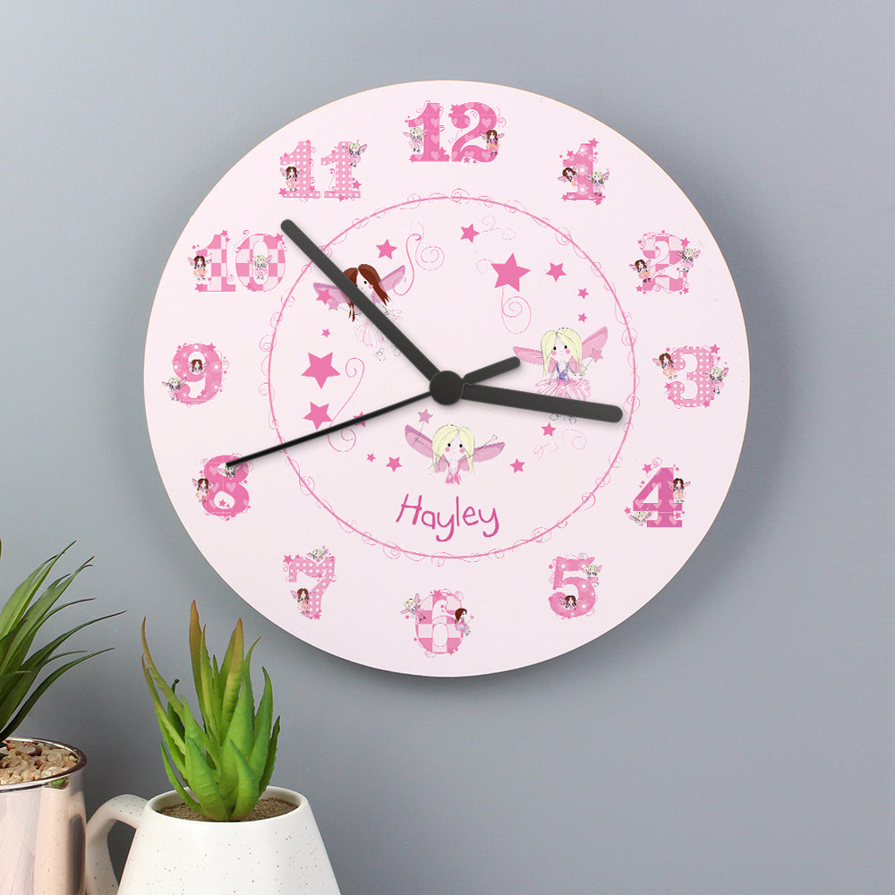 Personalised Fairy Clock - Personalise It!