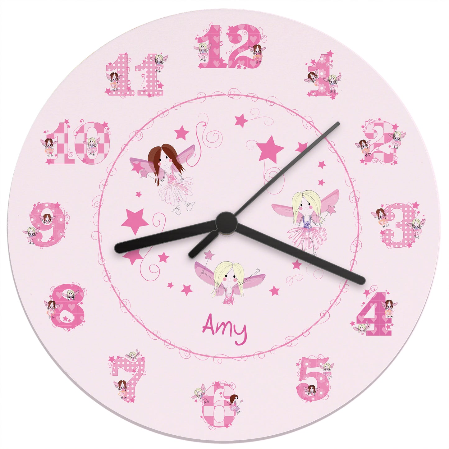 Personalised Fairy Clock - Personalise It!