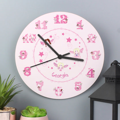 Personalised Fairy Clock - Personalise It!