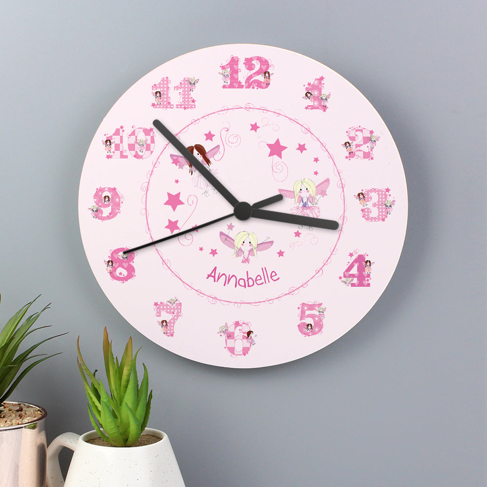 Personalised Fairy Clock - Personalise It!