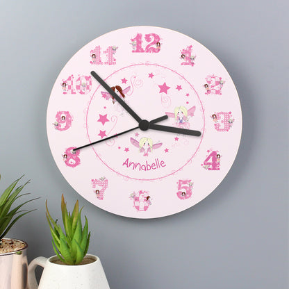 Personalised Fairy Clock - Personalise It!